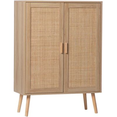 Klast Home Vitrina en ratán 80 cm x 110 cm Klast Home Vitrina en ratán 80 cm x 110 cm