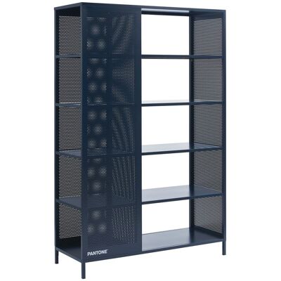 Pantone Librería de metal azul noche 117 x 180 cm Pantone Librería de metal azul noche 117 x 180 cm