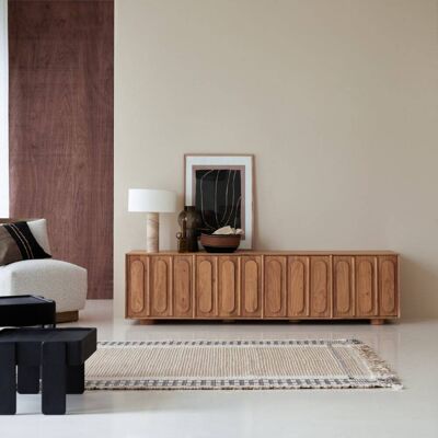Tikamoon Mueble para tv de acacia maciza de 195 cm Tikamoon Mueble para tv de acacia maciza de 195 cm