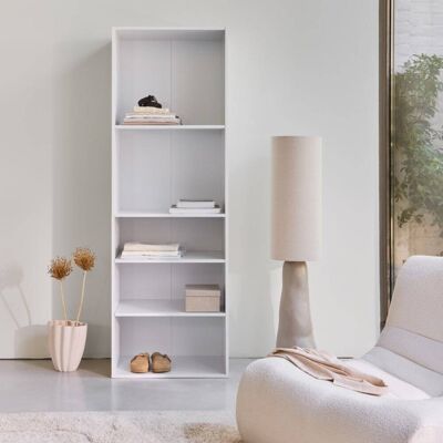 Kit de Armario Modular Sweeek - Blanco - 120x45x180 cm Kit de Armario Modular Sweeek - Blanco - 120x45x180 cm