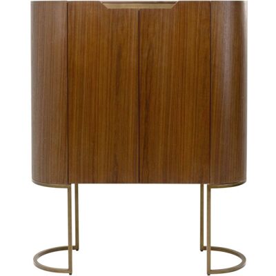 Kare Design Mueble bar 115 x 142 cm 2 puertas de madera marrón Kare Design Mueble bar 115 x 142 cm 2 puertas de madera marrón