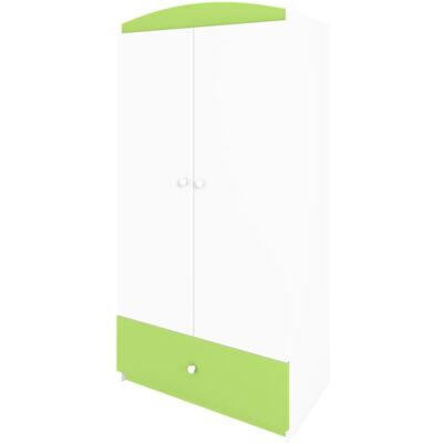 Armario doble blanco-verde de Babydreams - Armario Armario doble blanco-verde de Babydreams - Armario