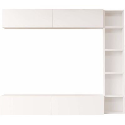 Rebecca Mobili Mueble de pared Kadab 143,5x169x26 - Mueble de pared Rebecca Mobili Mueble de pared Kadab 143,5x169x26 - Mueble de pared