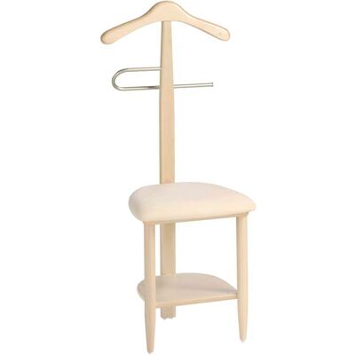 Galán de noche HERDASA de madera de haya - 105 x 45 x 41 cm Galán de noche HERDASA de madera de haya - 105 x 45 x 41 cm