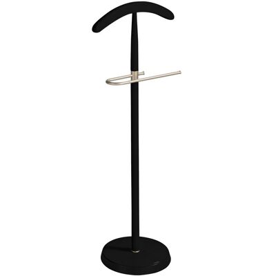 Herdasa Galán de noche de madera de haya negro 111x44x30 cm Herdasa Galán de noche de madera de haya negro 111x44x30 cm
