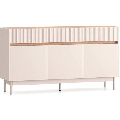Petits meubles Bufé 3 puertas 3 cajones paneles mdf cachemira y madera Petits meubles Bufé 3 puertas 3 cajones paneles mdf cachemira y madera