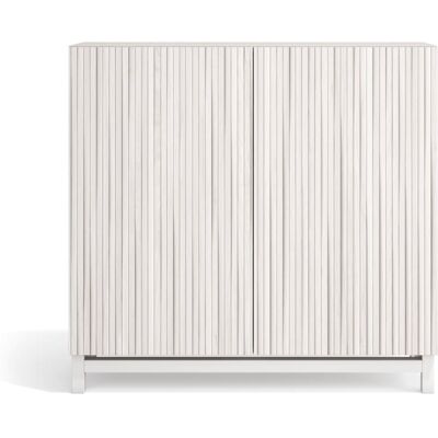 Herdasa Zapatero melamina blanco puertas impresas vallado blanco 90x90x27 cm Herdasa Zapatero melamina blanco puertas impresas vallado blanco 90x90x27 cm