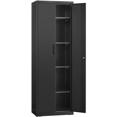 Songmics - 40x60x180 cm - 5 estantes - Armario de almacenamiento Songmics - 40x60x180 cm - 5 estantes - Armario de almacenamiento
