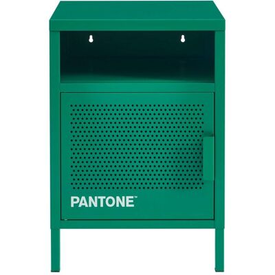 Pantone Mesita de noche de metal esmeralda Pantone Mesita de noche de metal esmeralda