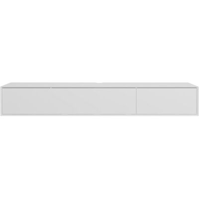 Calicosy Mueble tv con 2 abatibles l240 cm - blanco Calicosy Mueble tv con 2 abatibles l240 cm - blanco