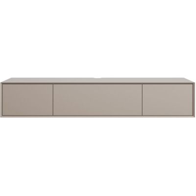 Calicosy Mueble tv con 3 puertas abatibles l200 cm - beige Calicosy Mueble tv con 3 puertas abatibles l200 cm - beige