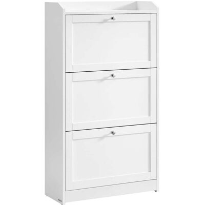 VASAGLE Mueble zapatero con puerta abatible para 20 pares VASAGLE Mueble zapatero con puerta abatible para 20 pares