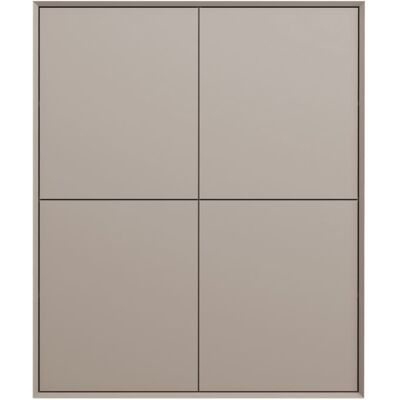 Calicosy Aparador alto de 4 puertas l100 cm - beige Calicosy Aparador alto de 4 puertas l100 cm - beige