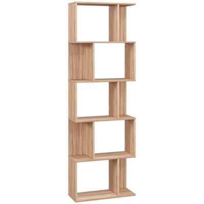 Homcom Librería 60x24x184.5 cm madera natural Homcom Librería 60x24x184.5 cm madera natural