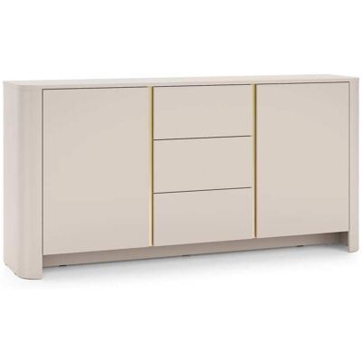 That's Write Aparador 2 puertas 3 cajones 168x84 cm That's Write Aparador 2 puertas 3 cajones 168x84 cm