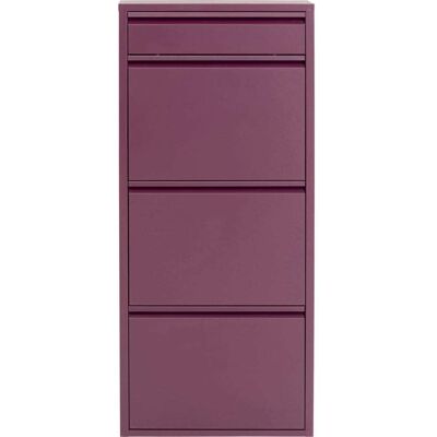 Kare Design Contenedor de zapatos caruso 3 plus 1 berry (mo) Kare Design Contenedor de zapatos caruso 3 plus 1 berry (mo)