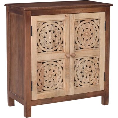 Nordlys Aparador mueble de almacenaje de madera de mango oscura Nordlys Aparador mueble de almacenaje de madera de mango oscura