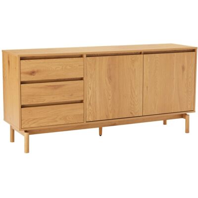 Happy Garden Armario de madera 2 puertas 3 cajones 160cm Happy Garden Armario de madera 2 puertas 3 cajones 160cm