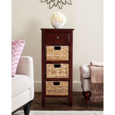 Safavieh Muebles de almacenaje en madera, cereza Safavieh Muebles de almacenaje en madera, cereza