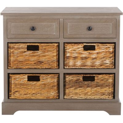 Safavieh Muebles de almacenaje de madera, blanco Safavieh Muebles de almacenaje de madera, blanco