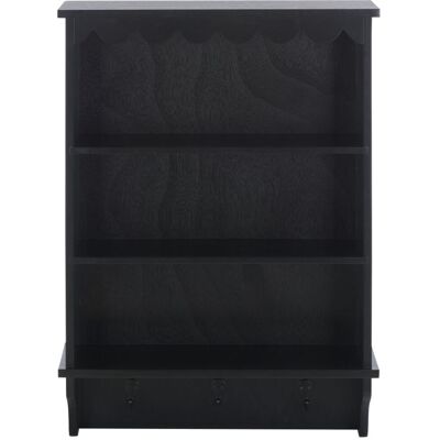 Safavieh Muebles de almacenaje de madera negro mate Safavieh Muebles de almacenaje de madera negro mate