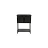 Dutchbone Minibar de metal negro