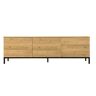 Kenay Home Mueble tv efecto madera natural 40 cm x 180 cm