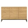 Kenay Home Aparador efecto madera natural 30 cm x 141 cm