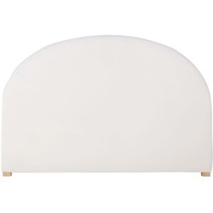 Maisons du Monde Cabecero de 140 cm blanco sin funda