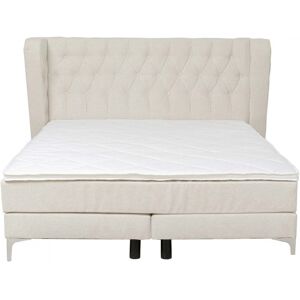 Kare Design Cama 180x200 en tejido crema