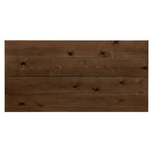 Decowood Cabecero de madera maciza en tono envejecido de 160x80cm