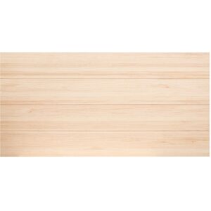 Decowood Cabecero de madera maciza en tono natural de 160x80cm