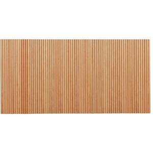 Decowood Cabecero de madera maciza en tono medio de 100x60cm