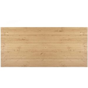 NATYAL Cabecero de cama de madera maciza en tonos claros 100x75cm