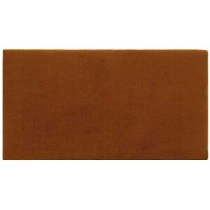 Decowood Cabecero tapizado de algodón en color terracota de 135x80cm Decowood Cabecero tapizado de algodón en color terracota de 135x80cm