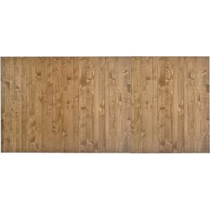 NATYAL Cabecero de cama de madera maciza en tono roble 160x75cm NATYAL Cabecero de cama de madera maciza en tono roble 160x75cm