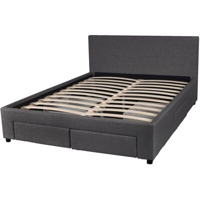 Weber Lit - LUGANO - 140x190 - 4 cajones - Cama Weber Lit - LUGANO - 140x190 - 4 cajones - Cama