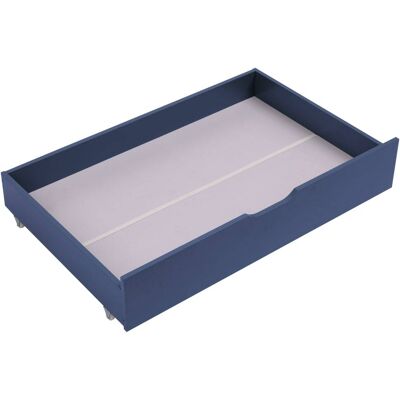 Happy Garden Lote de 2 cajones azul oscuro bajo cama 190x90cm madera Happy Garden Lote de 2 cajones azul oscuro bajo cama 190x90cm madera