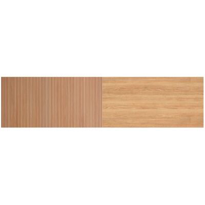 Herdasa Cabecero para cama de 135cm roble dorado impresión vallado 67x225x3 cm Herdasa Cabecero para cama de 135cm roble dorado impresión vallado 67x225x3 cm