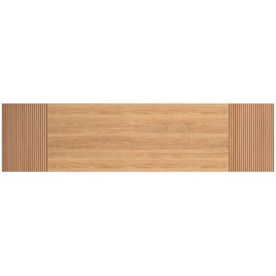 Herdasa Cabecero para cama de 150cm roble dorado-impresión vallado 67x240x3 Herdasa Cabecero para cama de 150cm roble dorado-impresión vallado 67x240x3