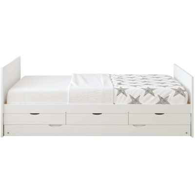 Sunny Cama nido, blanca, sin colchón - 206,5 x 97 x 75 cm Sunny Cama nido, blanca, sin colchón - 206,5 x 97 x 75 cm