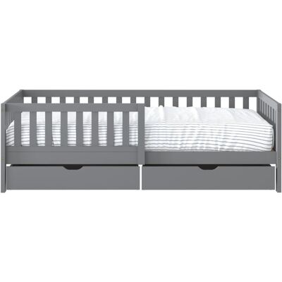 Sunny Cama infantil con 2 cajones, gris - sin colchón - 206 x 98 cm Sunny Cama infantil con 2 cajones, gris - sin colchón - 206 x 98 cm
