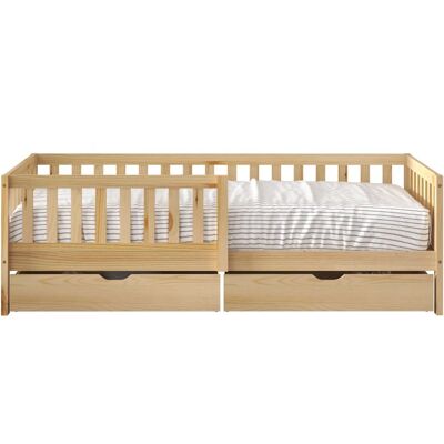 Sunny Cama infantil con 2 cajones, beige - sin colchón - 206 x 98 cm Sunny Cama infantil con 2 cajones, beige - sin colchón - 206 x 98 cm