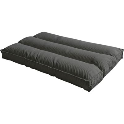 Bananair Futón desenfundable de pana 90x190 cm gris oscuro Bananair Futón desenfundable de pana 90x190 cm gris oscuro