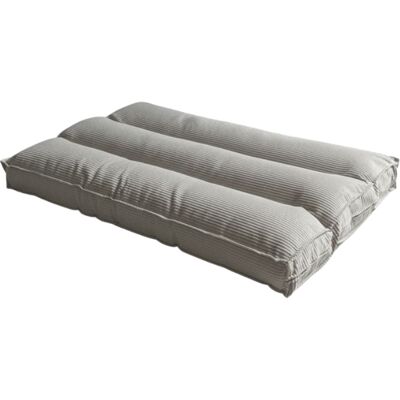 Bananair Futón desenfundable de pana 90x190 cm gris claro Bananair Futón desenfundable de pana 90x190 cm gris claro