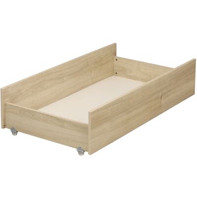 Sauthon Cajón para cuna convertible - decoración madera roble sepia Sauthon Cajón para cuna convertible - decoración madera roble sepia