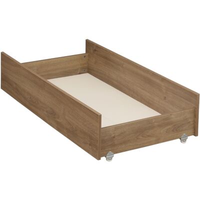 Sauthon Cajón para cuna combinada convertible, roble decoración madera mokka Sauthon Cajón para cuna combinada convertible, roble decoración madera mokka