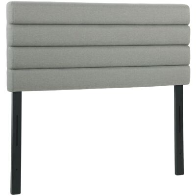 Homcom Cabecero de cama 140x10x126 cm gris Homcom Cabecero de cama 140x10x126 cm gris