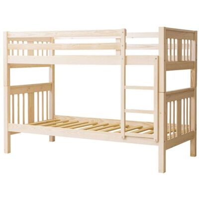 MueMue Litera madera blanco lavado 90x190cm MueMue Litera madera blanco lavado 90x190cm