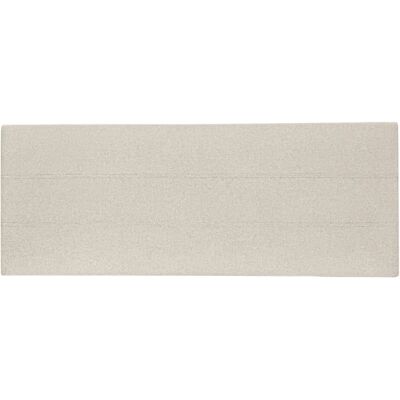 NATYAL Cabecero tapizado de pared acolchado para cama de 150cm color crudo NATYAL Cabecero tapizado de pared acolchado para cama de 150cm color crudo
